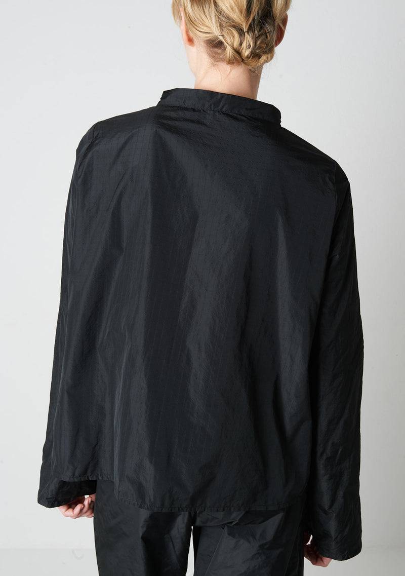 Katharina Hovman Japanbluse RIBSTOP, black Verkauf