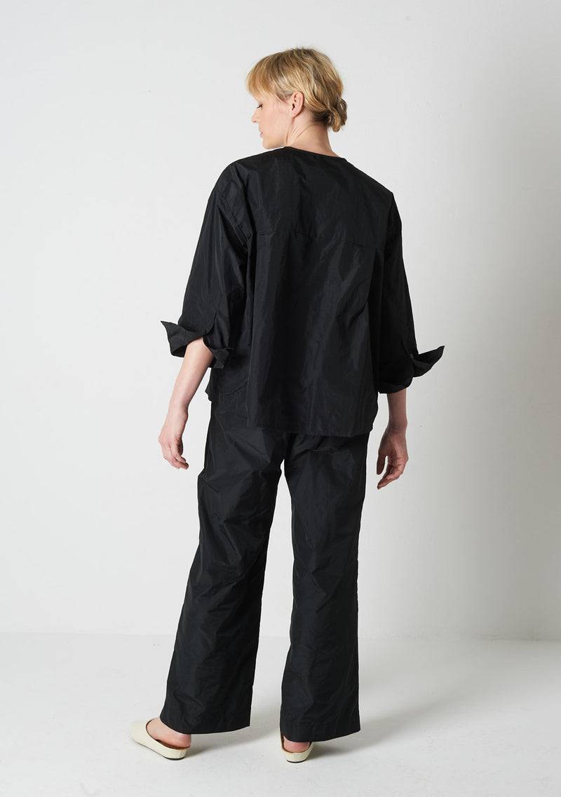 Katharina Hovman Big Blouse Short RIBSTOP, black Angebote