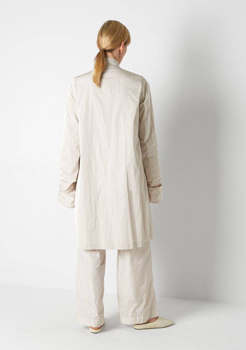 Katharina Hovman Loose Coat heavy Taffeta, marmor im Angebot
