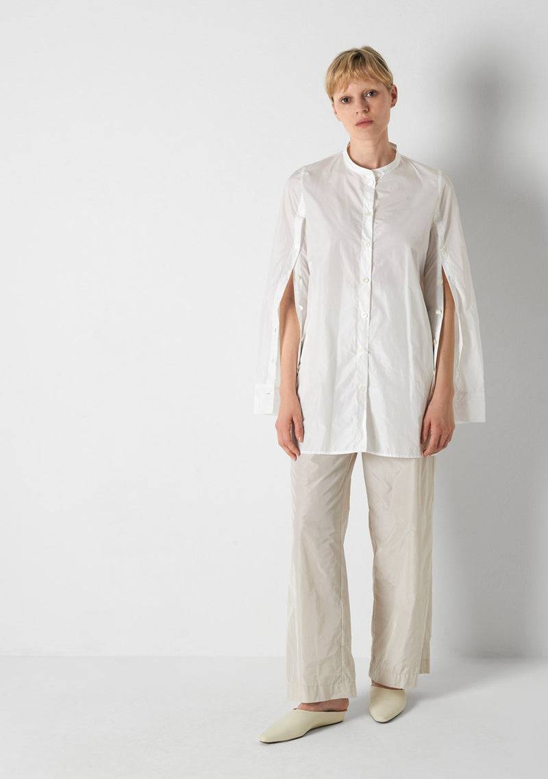 Katharina Hovman Button Blouse white Sonderangebot