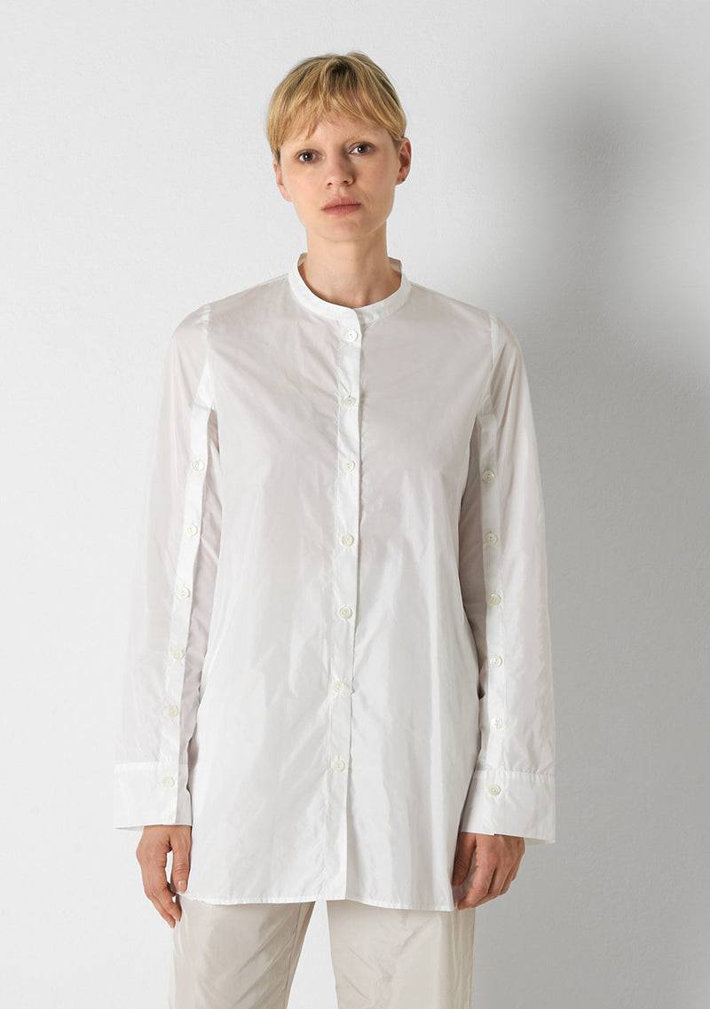 Katharina Hovman Button Blouse white Sonderangebot