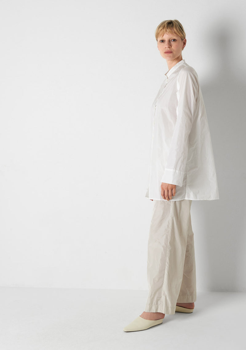 Katharina Hovman Button Blouse white Sonderangebot