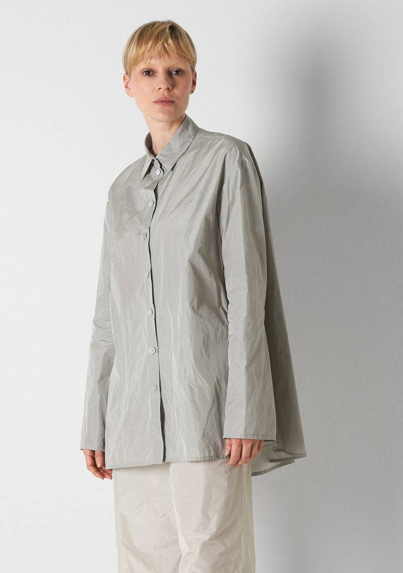 Katharina Hovman Bluse weit silver Jubiläumsangebot