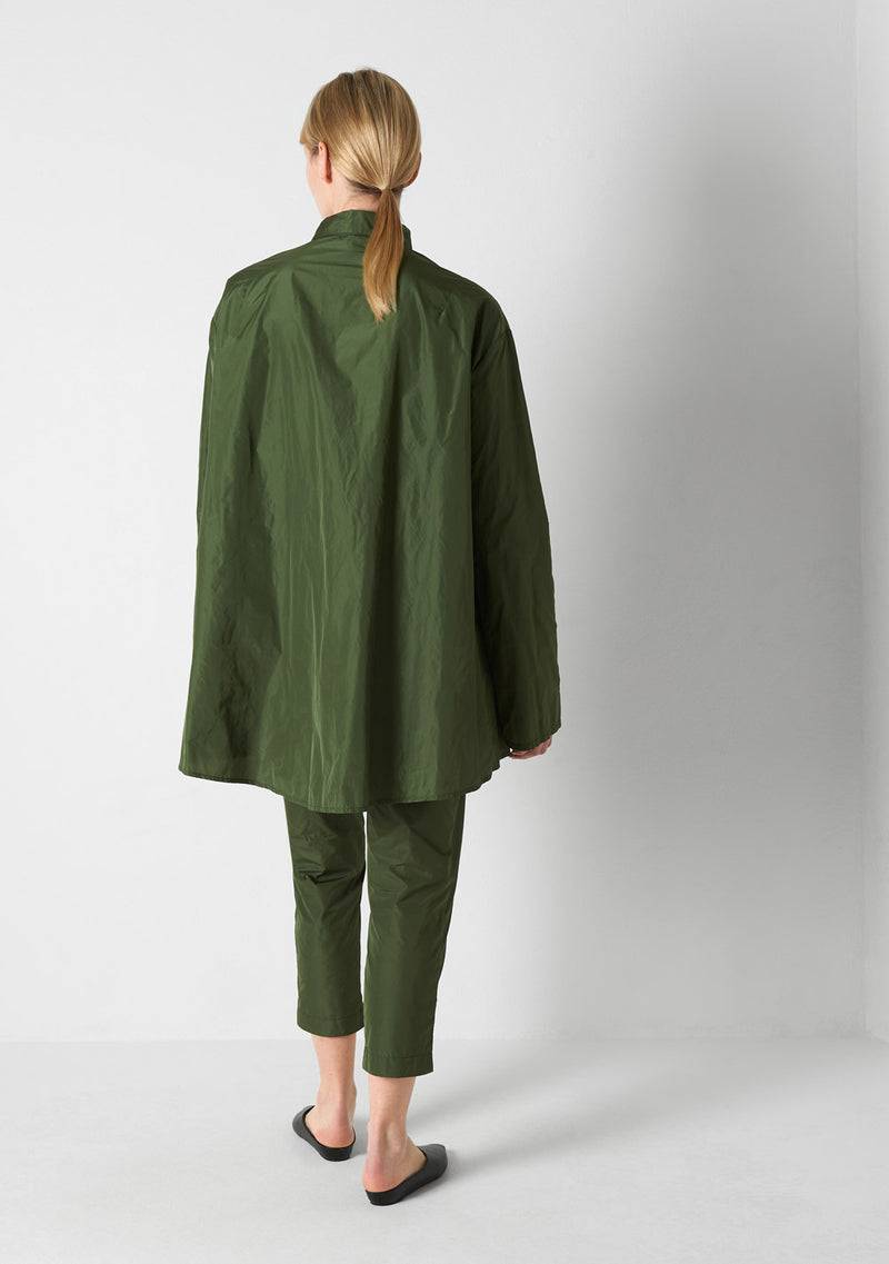 Katharina Hovman Bluse weit green tea Lagerräumung