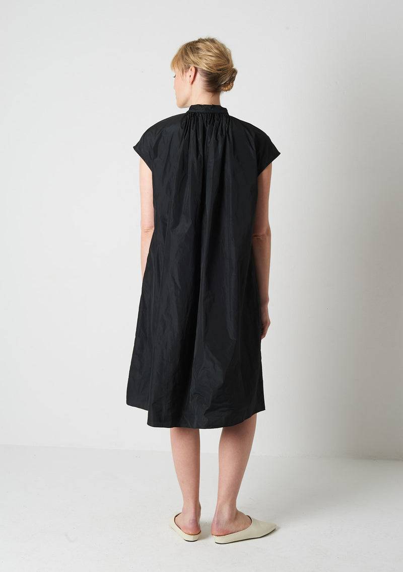 Katharina Hovman Pleats Dress black Zeitlich begrenztes Angebot