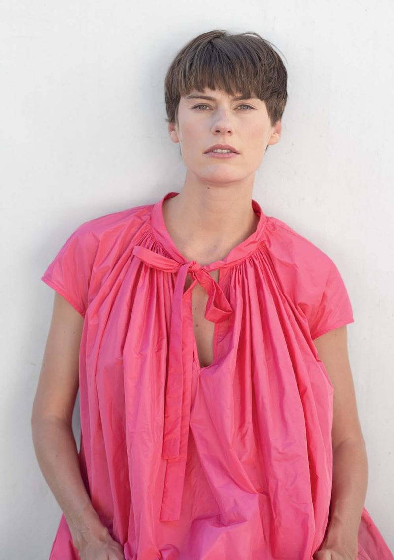 Katharina Hovman Pleats Dress flamingo Exklusive Angebote