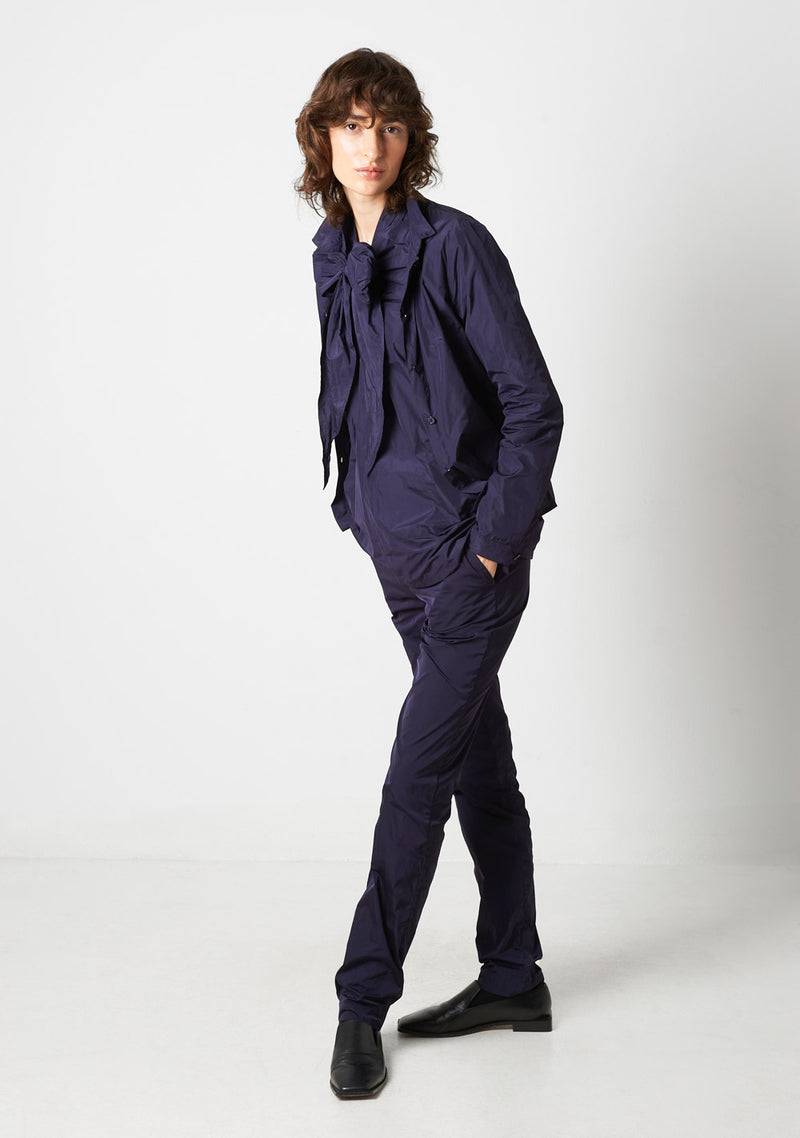 Katharina Hovman Knotted Shirt blackberry Nur noch ein Tag übrig