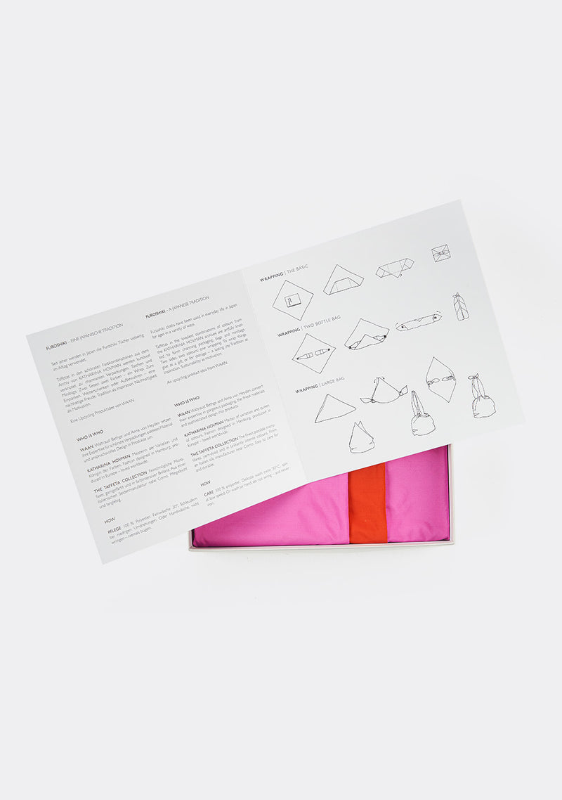 Katharina Hovman Furoshiki pink-poona, medium Fabrikladen