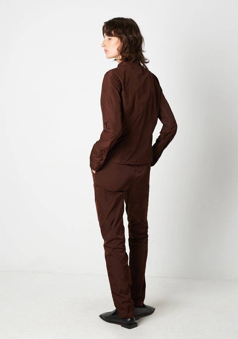 Katharina Hovman Kleine Bluse cacao Verkauf