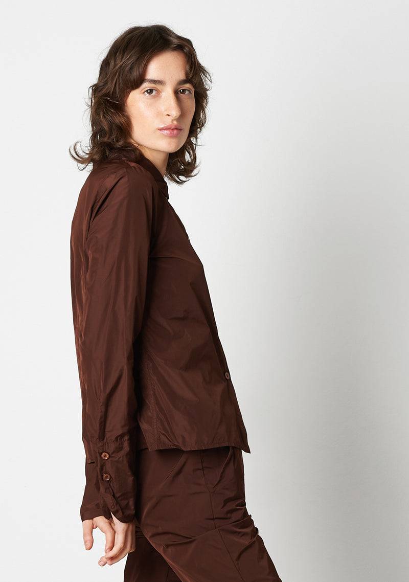 Katharina Hovman Kleine Bluse cacao Verkauf
