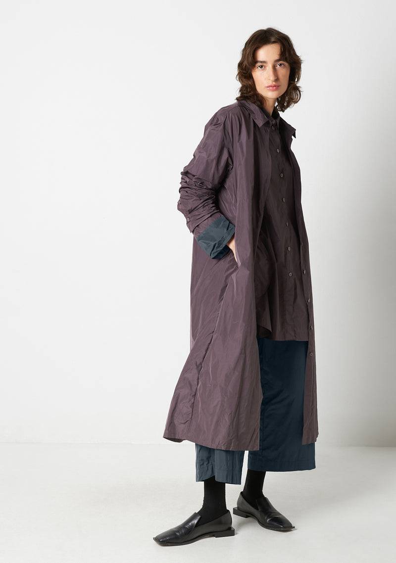 Katharina Hovman Oversizebluse mauve/antra Hotsell