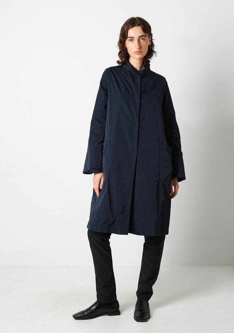 Katharina Hovman Mantel heavy Taffeta, night Günstiger Verkauf