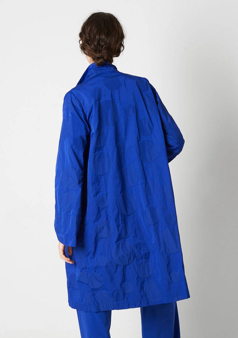 Katharina Hovman Mantel Revers heavy Taffetas, DOTS, tint Fabrik Onlineshop