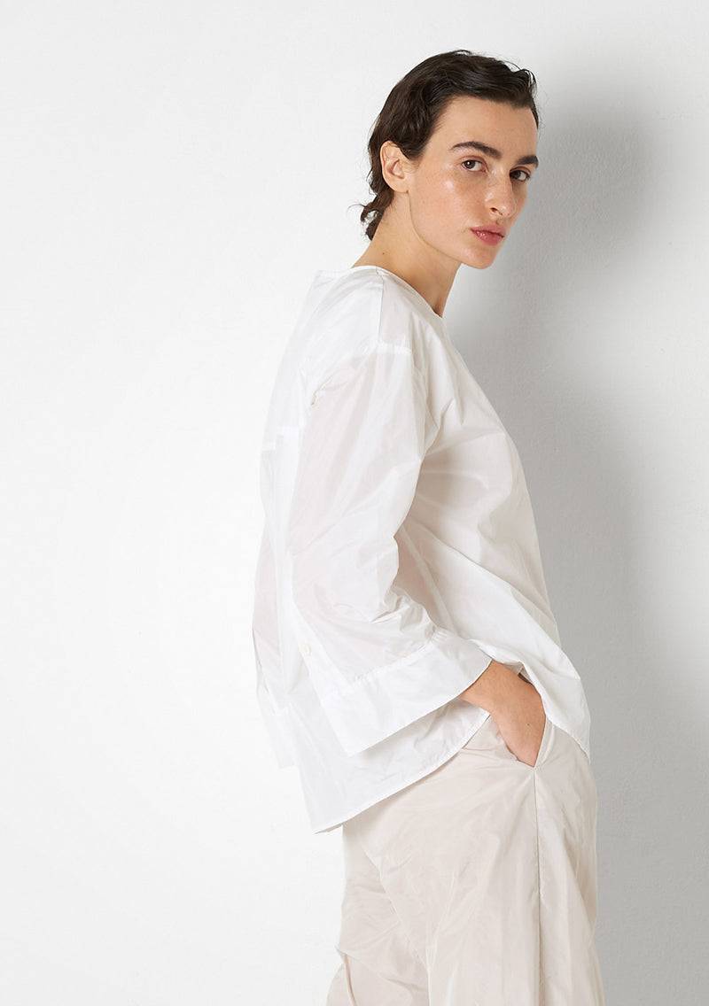 Katharina Hovman Big Blouse Short white Flash Sale