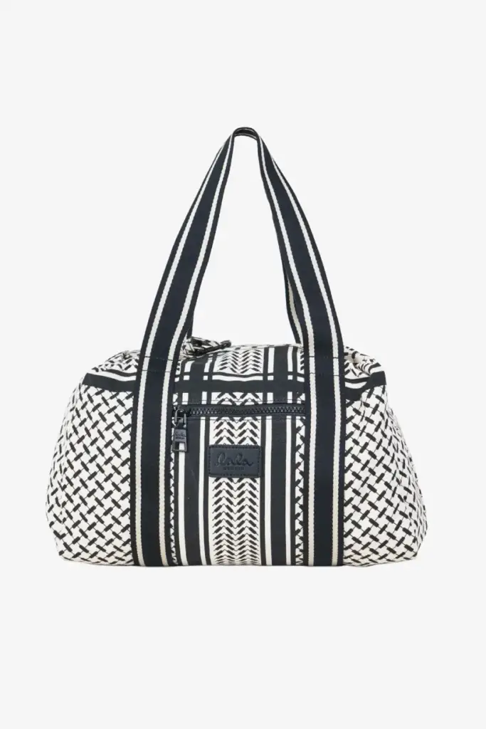 Lala Berlin Small Bag Muriel canvas heritage off white/black Begrenzt auf 3 Tage
