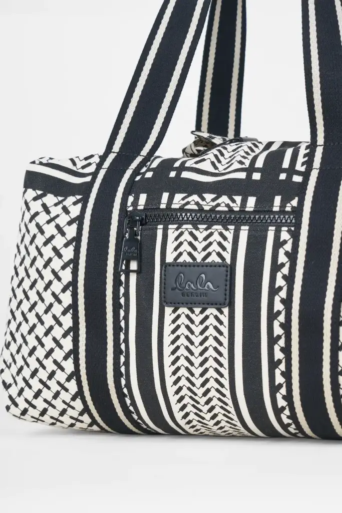 Lala Berlin Small Bag Muriel canvas heritage off white/black Begrenzt auf 3 Tage