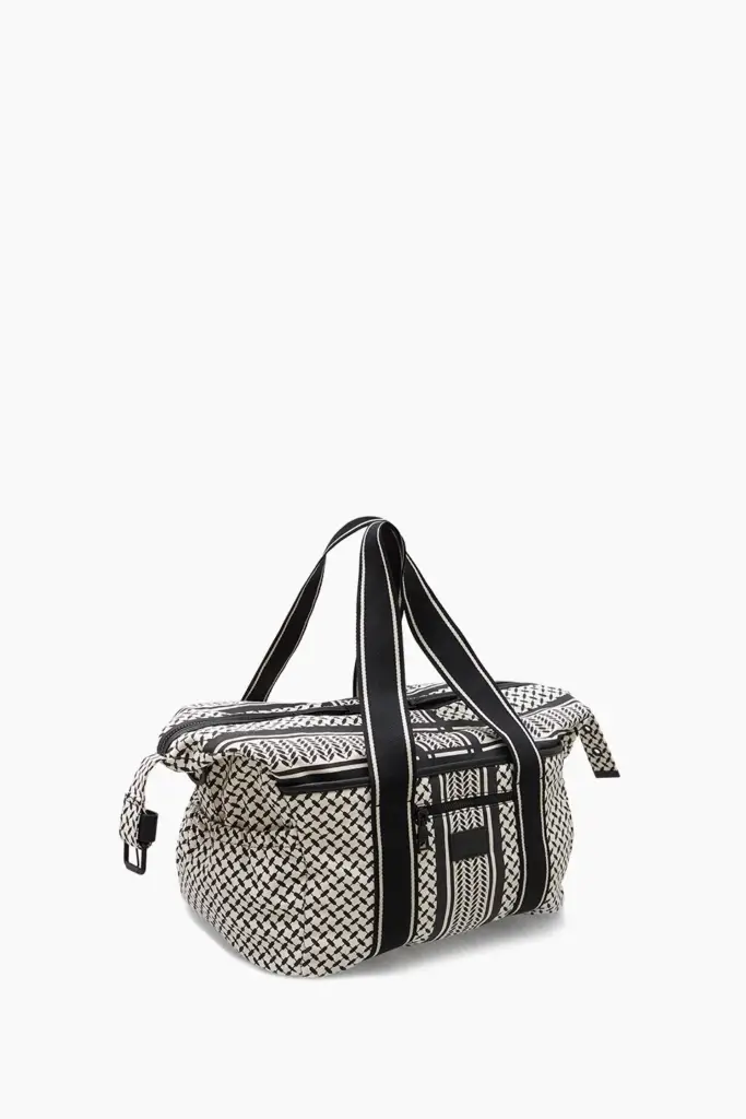 Lala Berlin Big Bag Muriel 2.0 canvas heritage stripe black Black Friday Preise