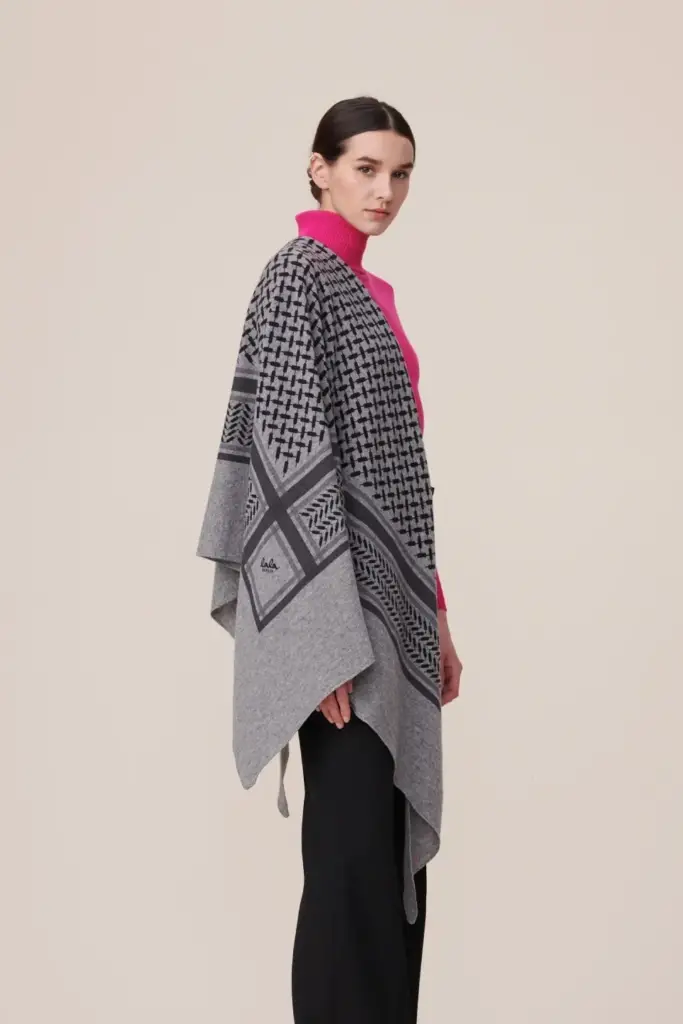 Lala Berlin Triangle Trinity Classic L cashmere grey Schlussverkauf