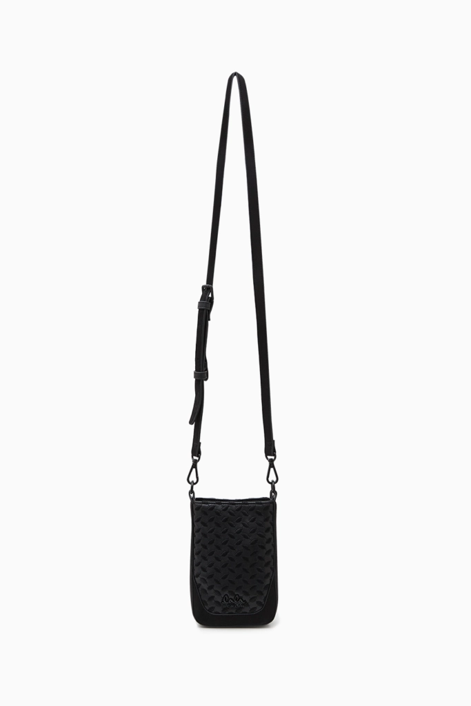 Lala Berlin Flat Crossbody Milwa grainy vegan leather black Limitierter Zeitrabatt