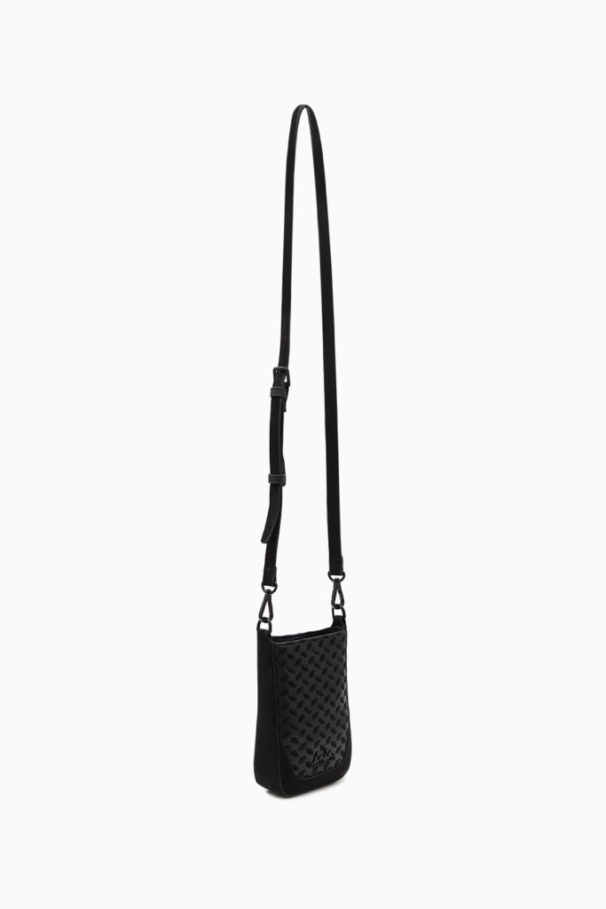 Lala Berlin Flat Crossbody Milwa grainy vegan leather black Limitierter Zeitrabatt