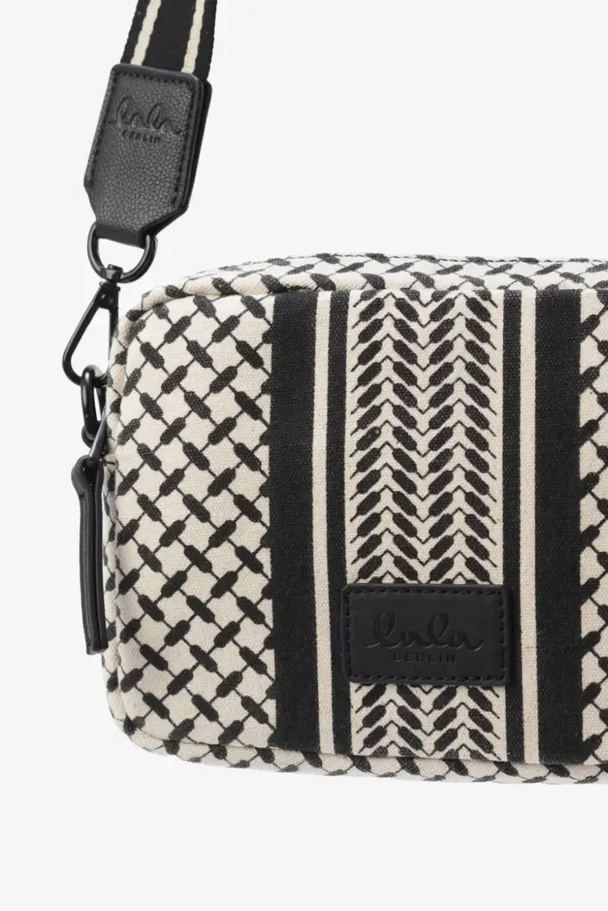 Lala Berlin Crossbody Milly canvas heritage stripe black Günstig kaufen