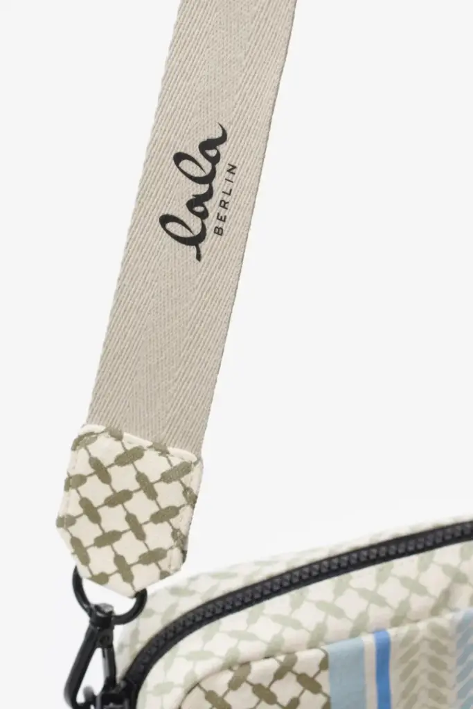 Lala Berlin Crossbody Milly canvas heritage stripe olive Versandkostenfrei