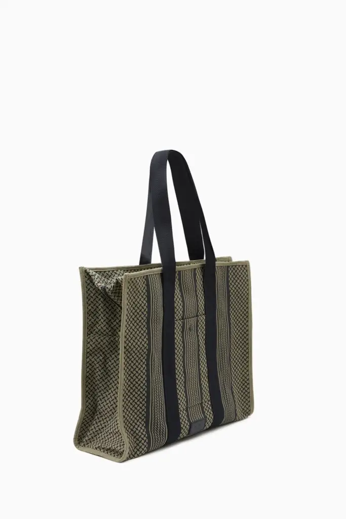 Lala Berlin Shopper Mason canvas olive/black Flash Sale