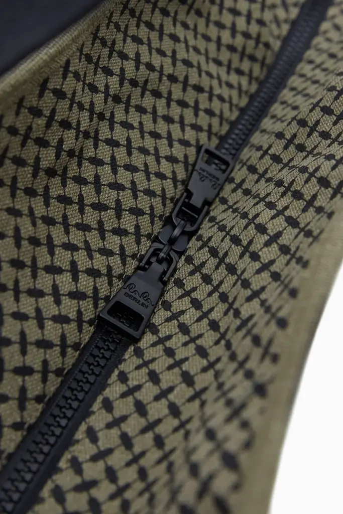 Lala Berlin Shopper Mason canvas olive/black Flash Sale