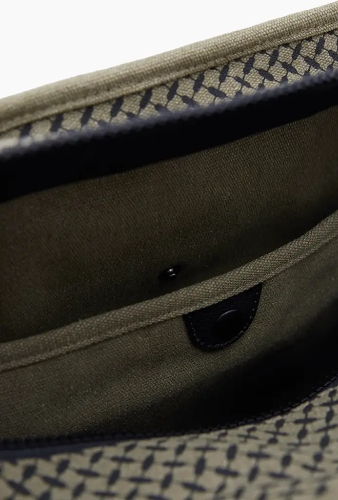 Lala Berlin Shopper Mason canvas olive/black Flash Sale