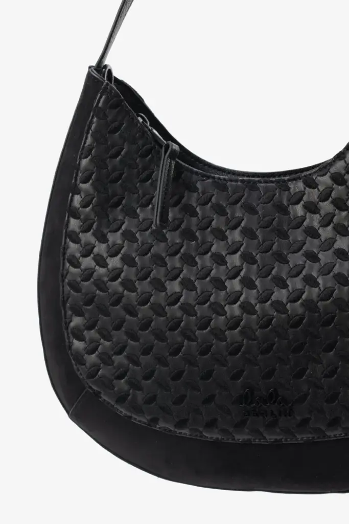 Lala Berlin Crossbody Moni vegan leather heritage embroidery black Online Shopping