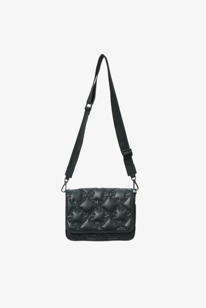 Lala Berlin Shoulderbag Mauvi vegan leather lalagram black Osterangebot