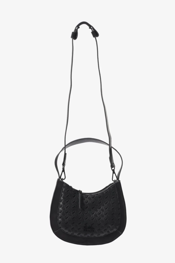 Lala Berlin Mini Shoulderbag Mesca vegan leather heritage embroidery black Heißer Verkauf