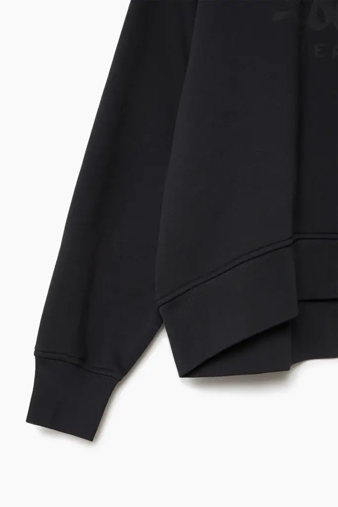 Lala Berlin Sweatshirt Ijora cotton black Zeitlich begrenztes Angebot