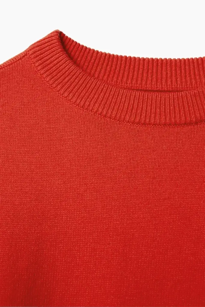 Lala Berlin Jumper Kira cotton mix hot orange Exklusive Angebote