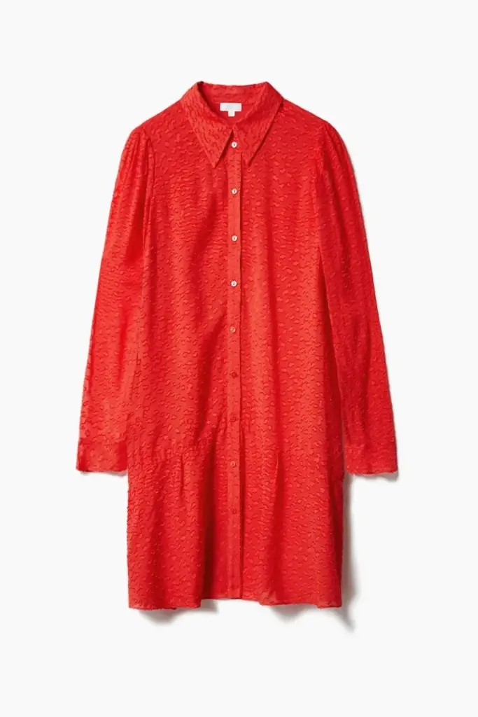 Lala Berlin Dress Davis viscose hot orange Große Rabatte