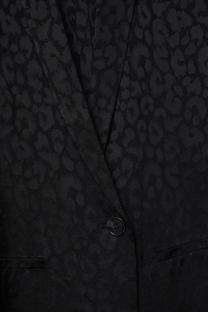 Lala Berlin Jacket Jewel viscose mix leo black Räumungsverkauf