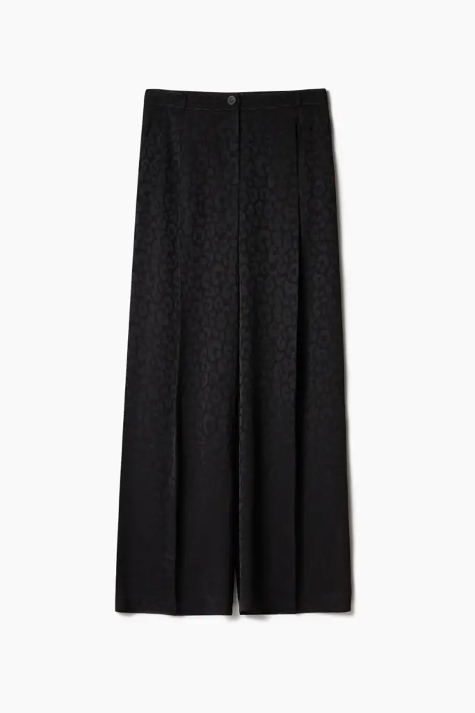 Lala Berlin Pants Polko viscose mix leo black Letzte 3 Tage