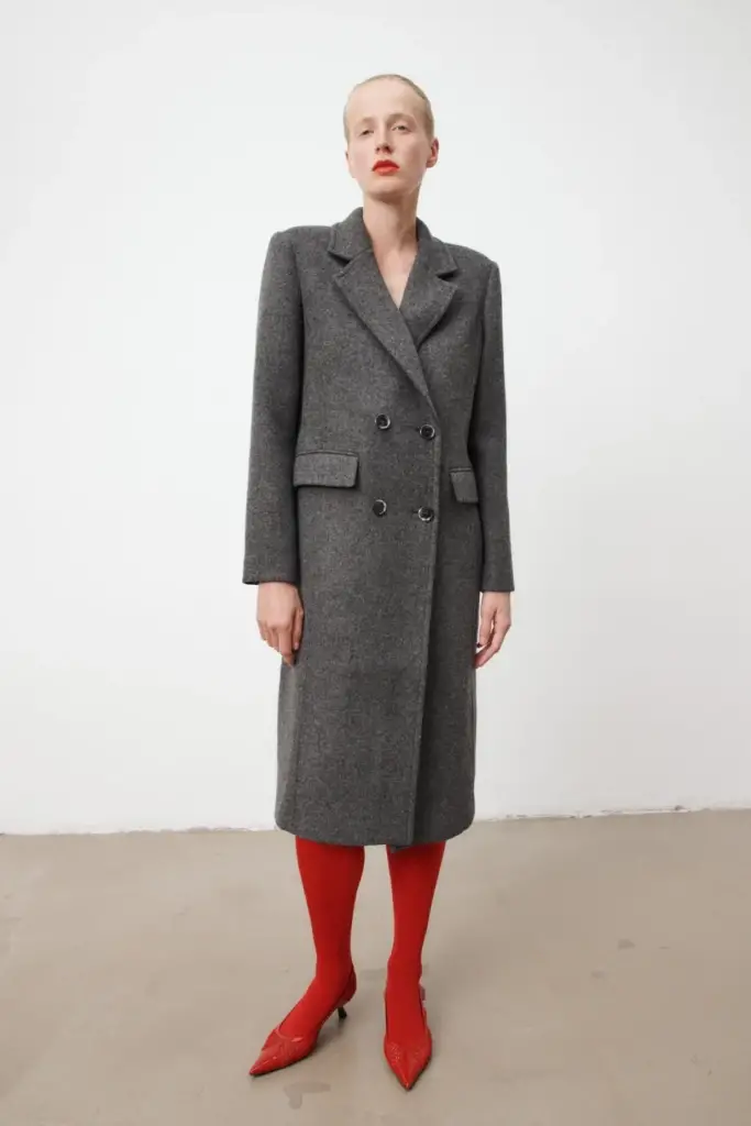 Lala Berlin Coat Cosima wool mix dark grey JETZT KAUFEN