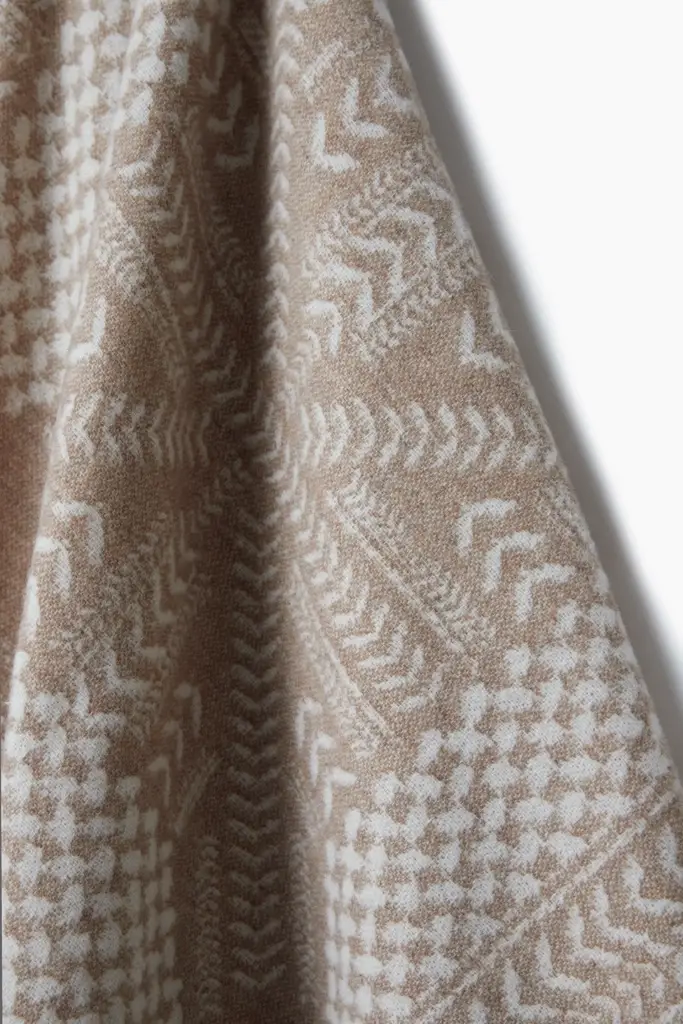 Lala Berlin Poncho Pineo wool mix heritage star sand Neueste Stile