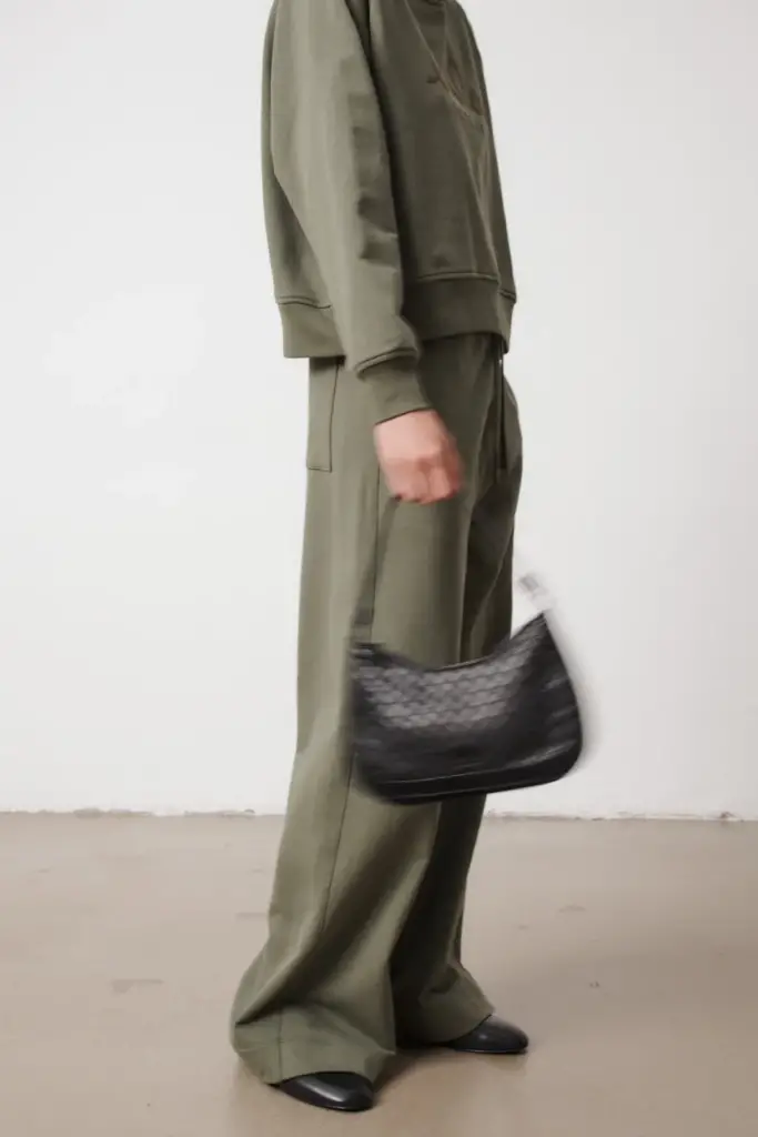 Lala Berlin Sweatpants Pylo cotton olive Letzter Tag