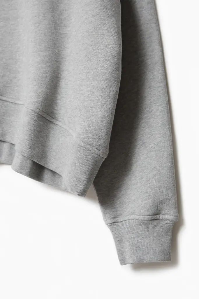 Lala Berlin Sweatshirt Ijora cotton heather grey Zeitbegrenzte Promotion