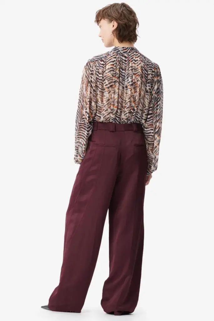 Lala Berlin Blouse Baylin viscose zebra shibori 50% Rabatt mit kostenlosem Versand