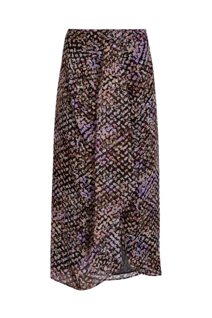 Lala Berlin Skirt Sidney viscose floral heritage Kostenloser Versand international