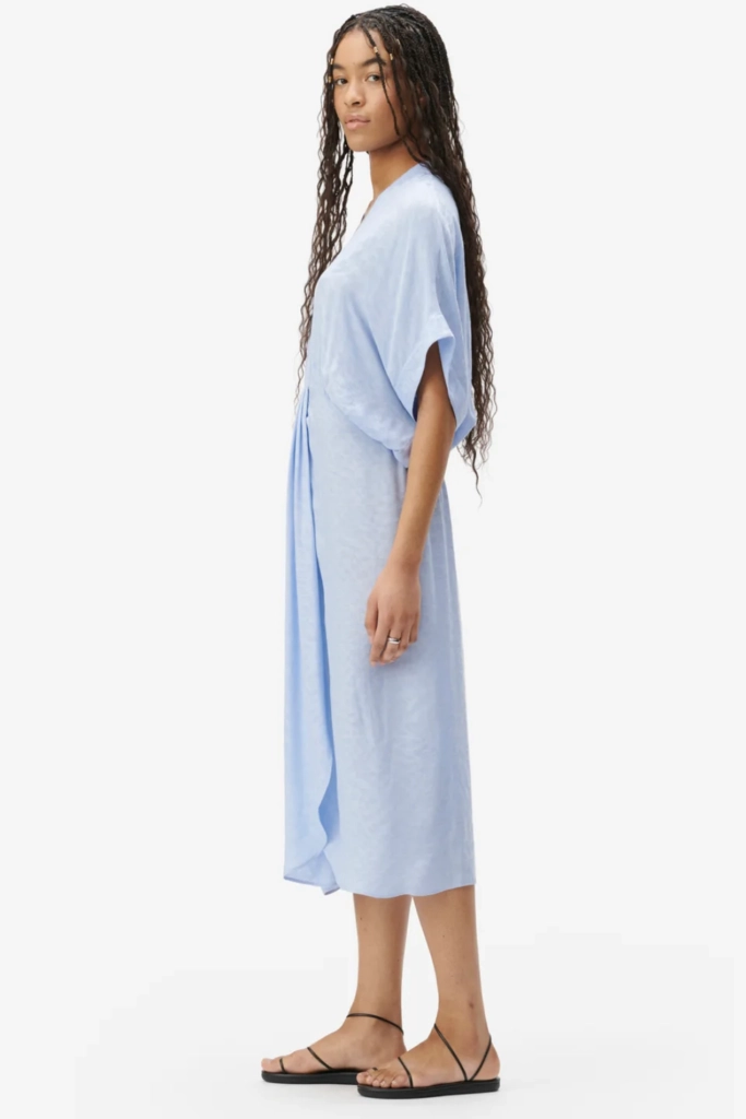Lala Berlin Dress Dask viscose mix wave jacquard Fabrikladen
