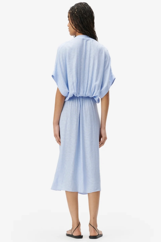 Lala Berlin Dress Dask viscose mix wave jacquard Fabrikladen