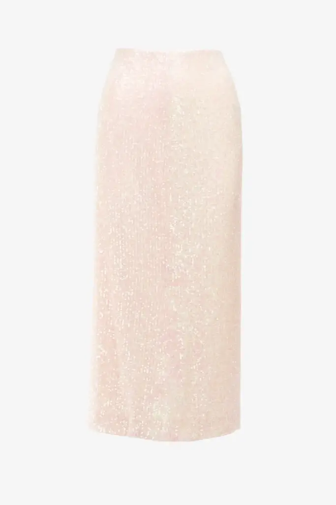 Lala Berlin Skirt Salem viscose mix powder Begrenzt auf 3 Tage