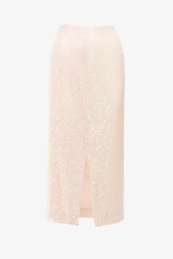 Lala Berlin Skirt Salem viscose mix powder Begrenzt auf 3 Tage