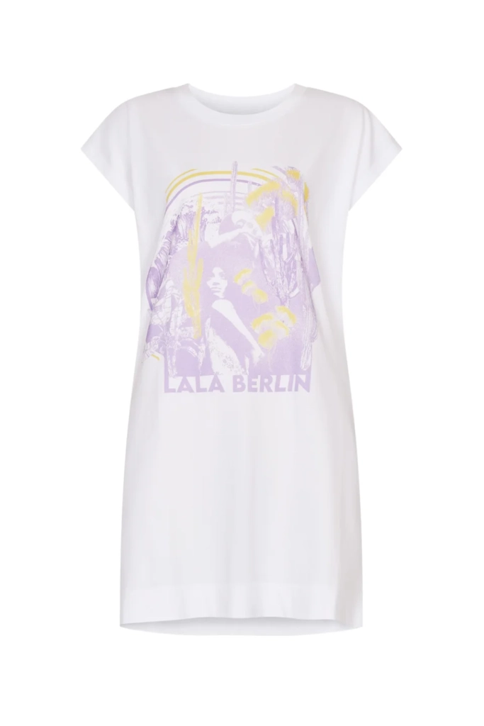 Lala Berlin T-Shirt Liva cotton lala savanna Speichern exportieren