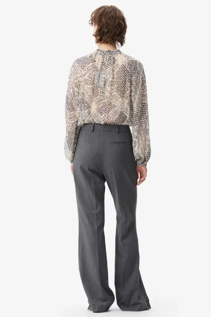 Lala Berlin Top Talvi viscose heritage star vanilla Im Verkauf