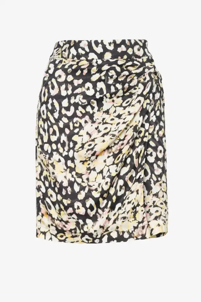 Lala Berlin Skirt Saraya viscose floral leo 50% Rabatt für begrenzte Zeit